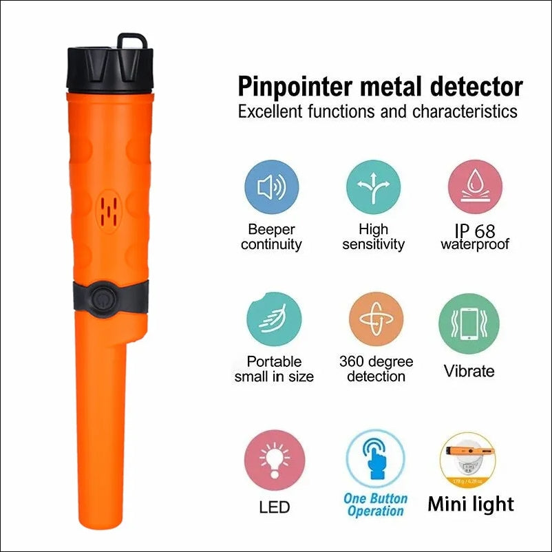 Metal Detector Wand MD970 Fully Waterproof High Sensitivity