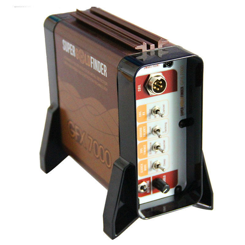 GFX7000 underground metal detector, gold sand treasure hunting device, pan detector, LCD screen display, iron removal