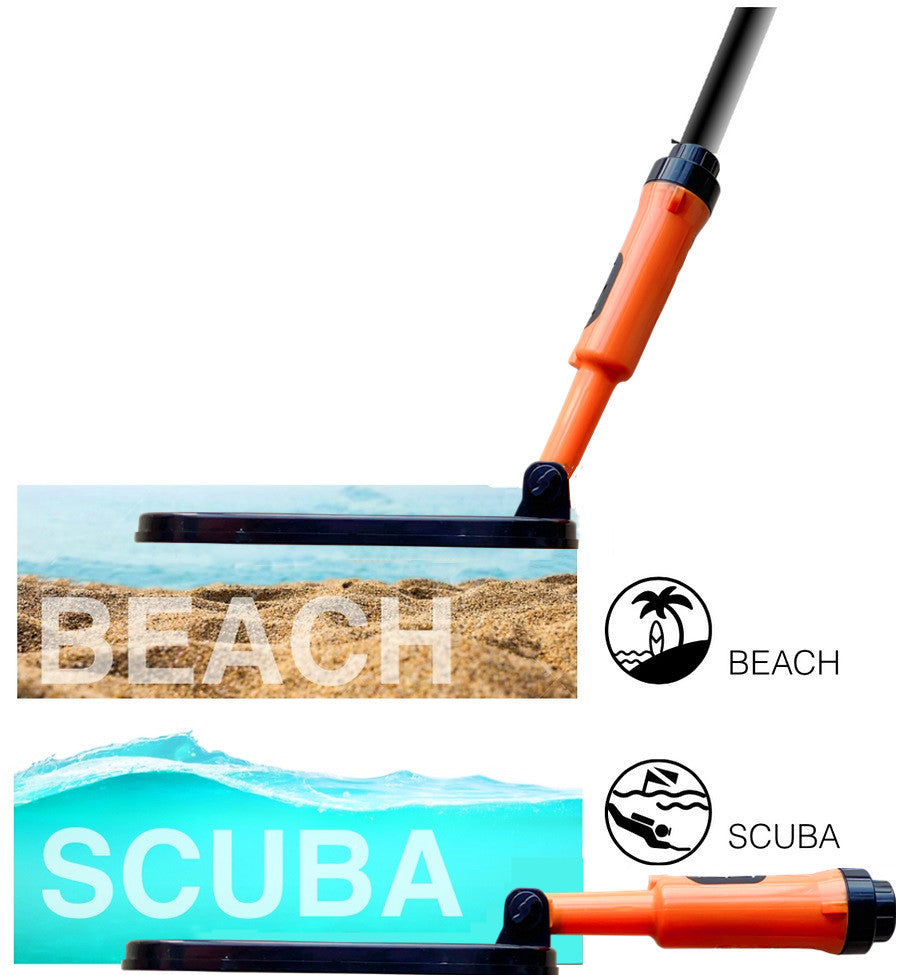 Hot selling diving metal detector outdoor treasure hunting detector Q20 diving folding
