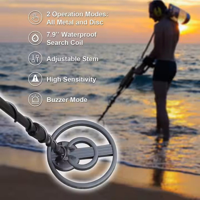 MD-5021 Underground Metal Detector for Treasure Hunting & Security