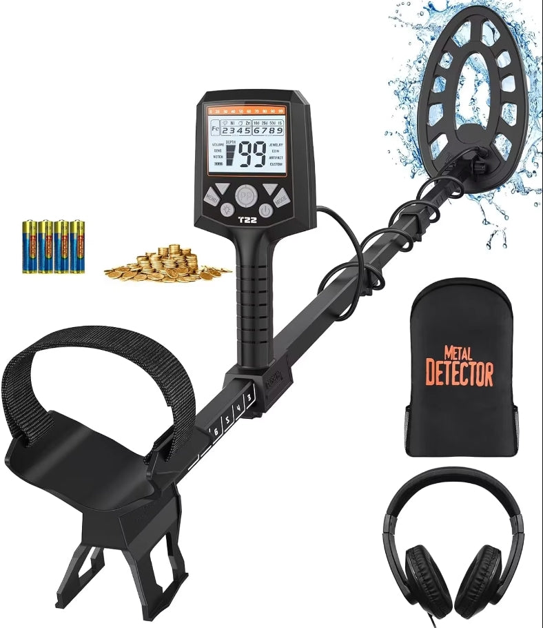 Professional metal detector T22 Industrial metal detector High performance long-distance underground metal detector