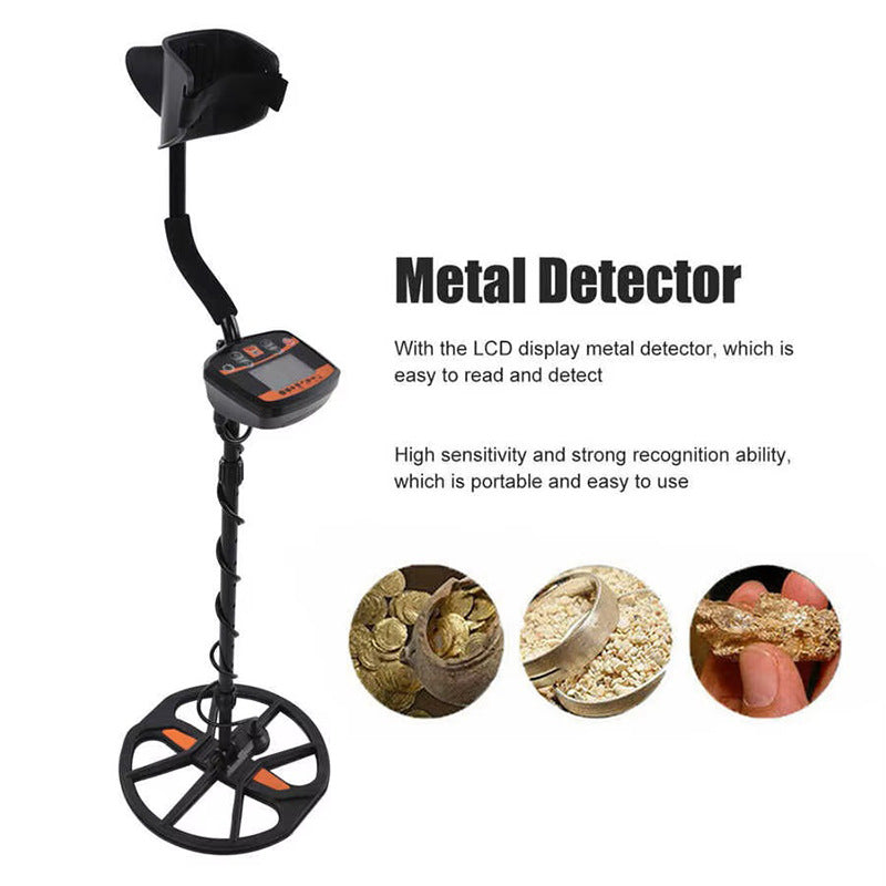 10 meter underground metal detector 960 high sensitivity for outdoor exploration of gold, silver, copper coins, and archaeological treasures in old houses. Sound report of the instrument