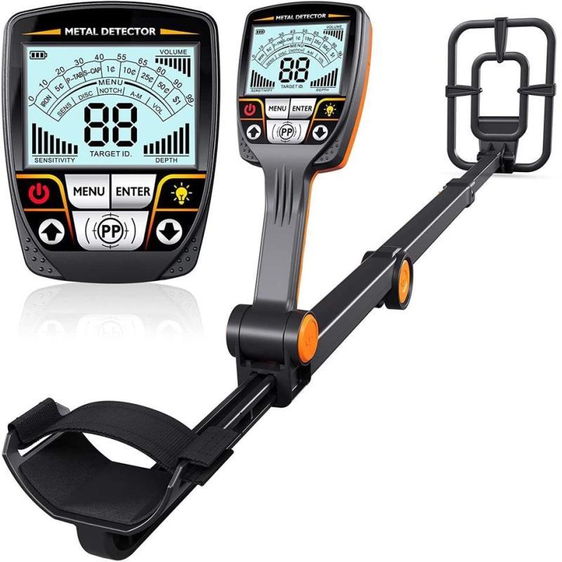 New folding metal detector TX640 gold detector gold silver copper aluminum underground metal detector exploration