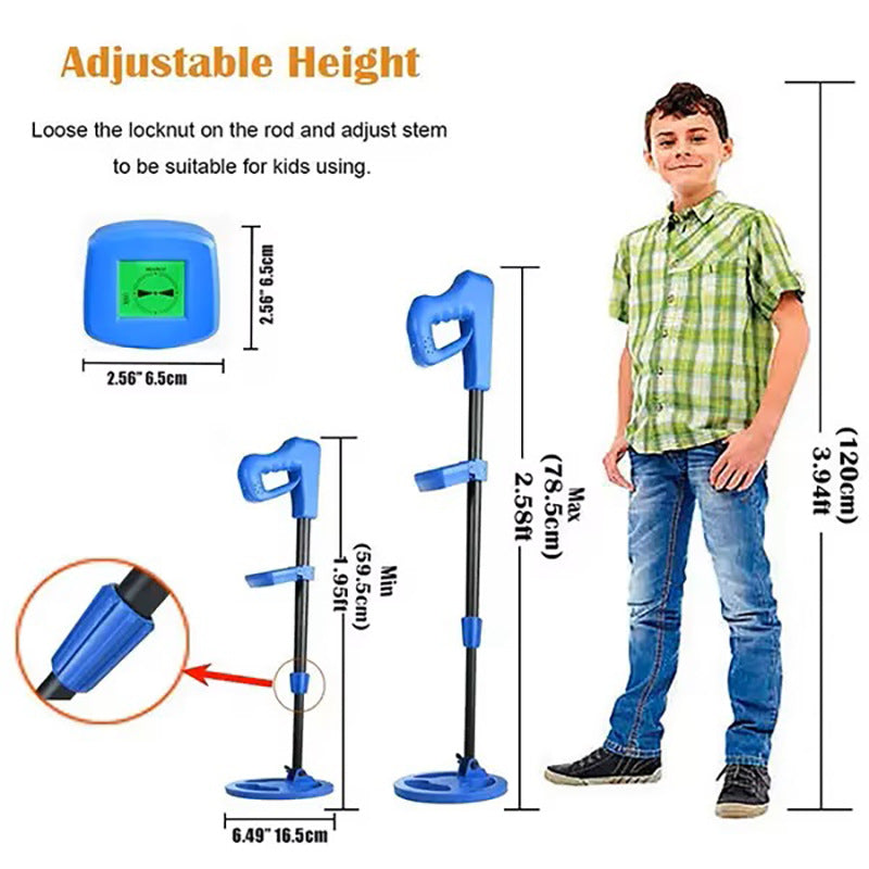 Underground Metal Detector 1011 Children's Edition Treasure Hunt Parent Child Game Outdoor Adventure Puzzle Toy