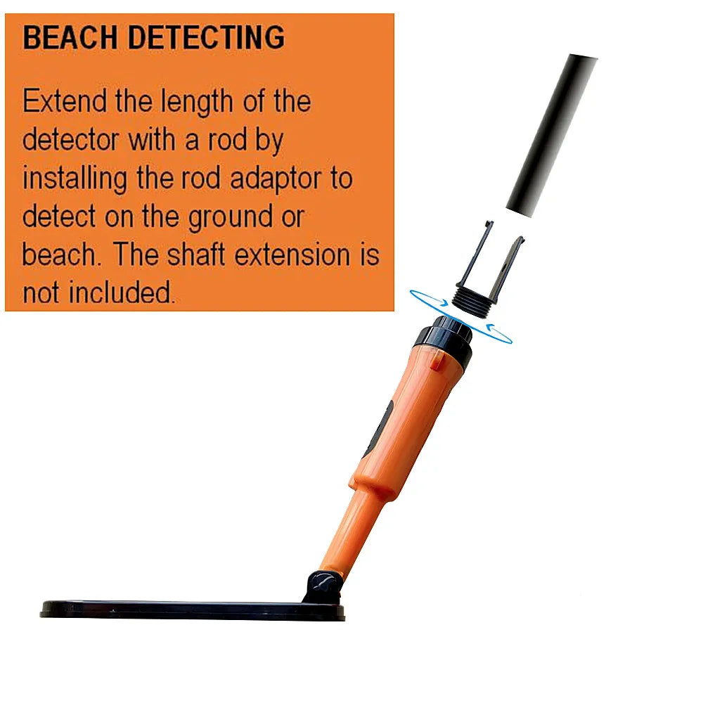 Hot selling diving metal detector outdoor treasure hunting detector Q20 diving folding