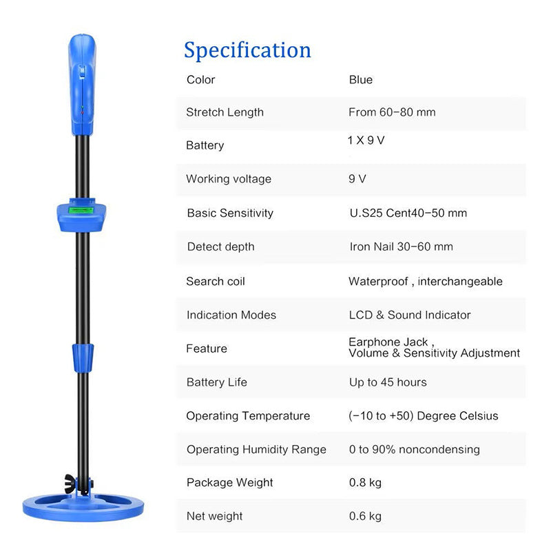 Underground Metal Detector 1011 Children's Edition Treasure Hunt Parent Child Game Outdoor Adventure Puzzle Toy