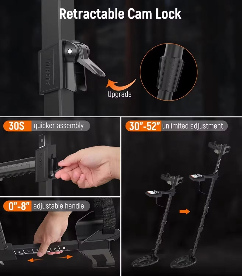 Professional metal detector T22 Industrial metal detector High performance long-distance underground metal detector