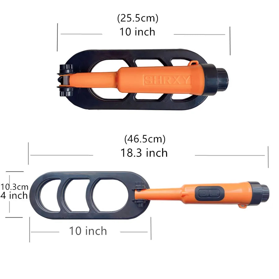 Hot selling diving metal detector outdoor treasure hunting detector Q20 diving folding