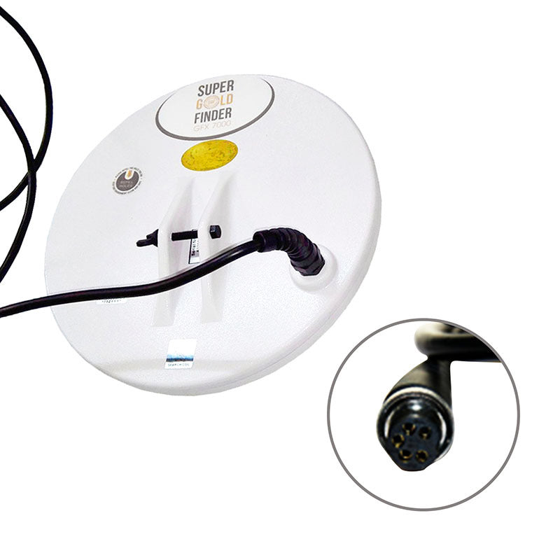 GFX7000 underground metal detector, gold sand treasure hunting device, pan detector, LCD screen display, iron removal