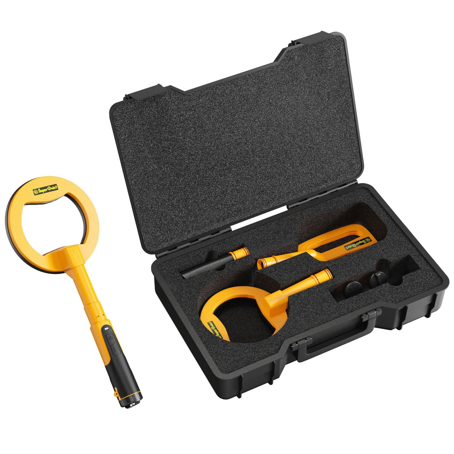 New Handheld 3-in-1 Metal Detector Outdoor Treasure Hunt Pulse Waterproof Charging Metal Detector