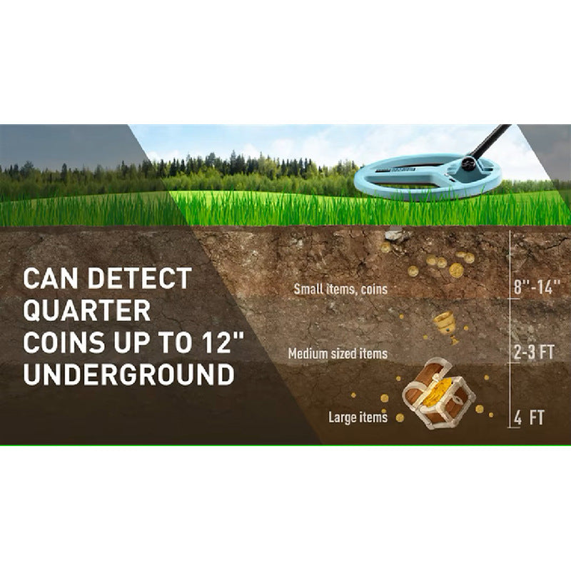 MD99 Underground Metal Detector 10 meter underground gold detector can distinguish metals