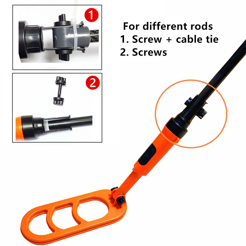 Hot selling diving metal detector outdoor treasure hunting detector Q20 diving folding
