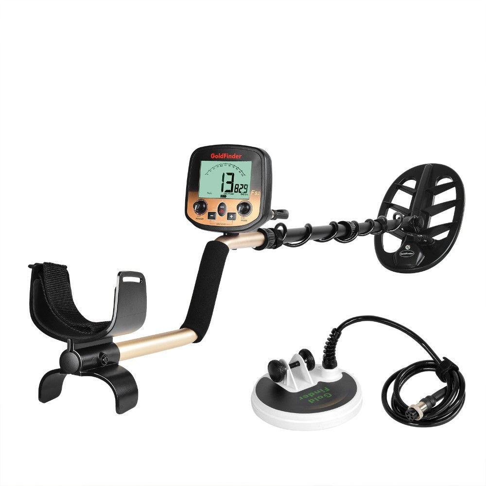Metal Detector for Adults Gold Finder FS2 Underground Metal Detector LCD Display Gold Beetle High Precision Treasure Hunter