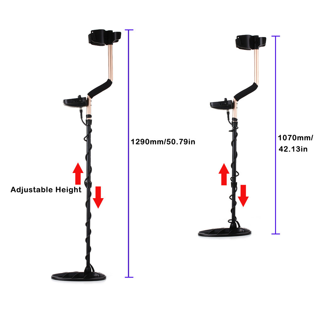 Metal Detector for Adults Gold Finder FS2 Underground Metal Detector LCD Display Gold Beetle High Precision Treasure Hunter