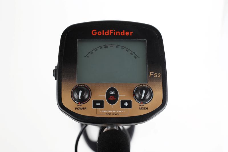 Metal Detector for Adults Gold Finder FS2 Underground Metal Detector LCD Display Gold Beetle High Precision Treasure Hunter
