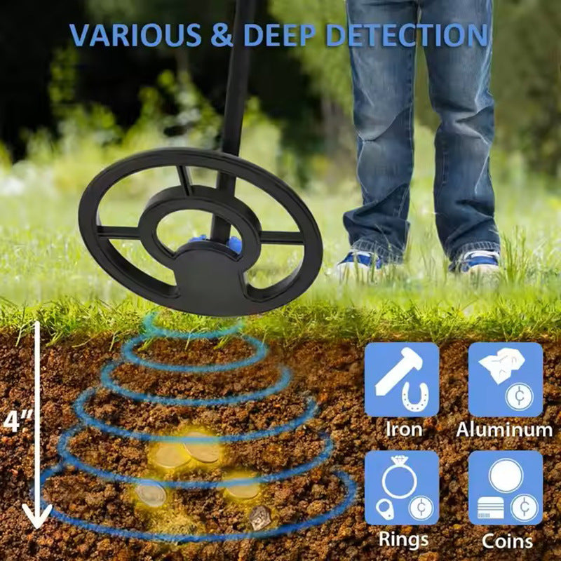 Children's Underground Metal Detector 1014 Metal Detector Children's Puzzle Toy Farm Activity Summer Camp Treasure Digging