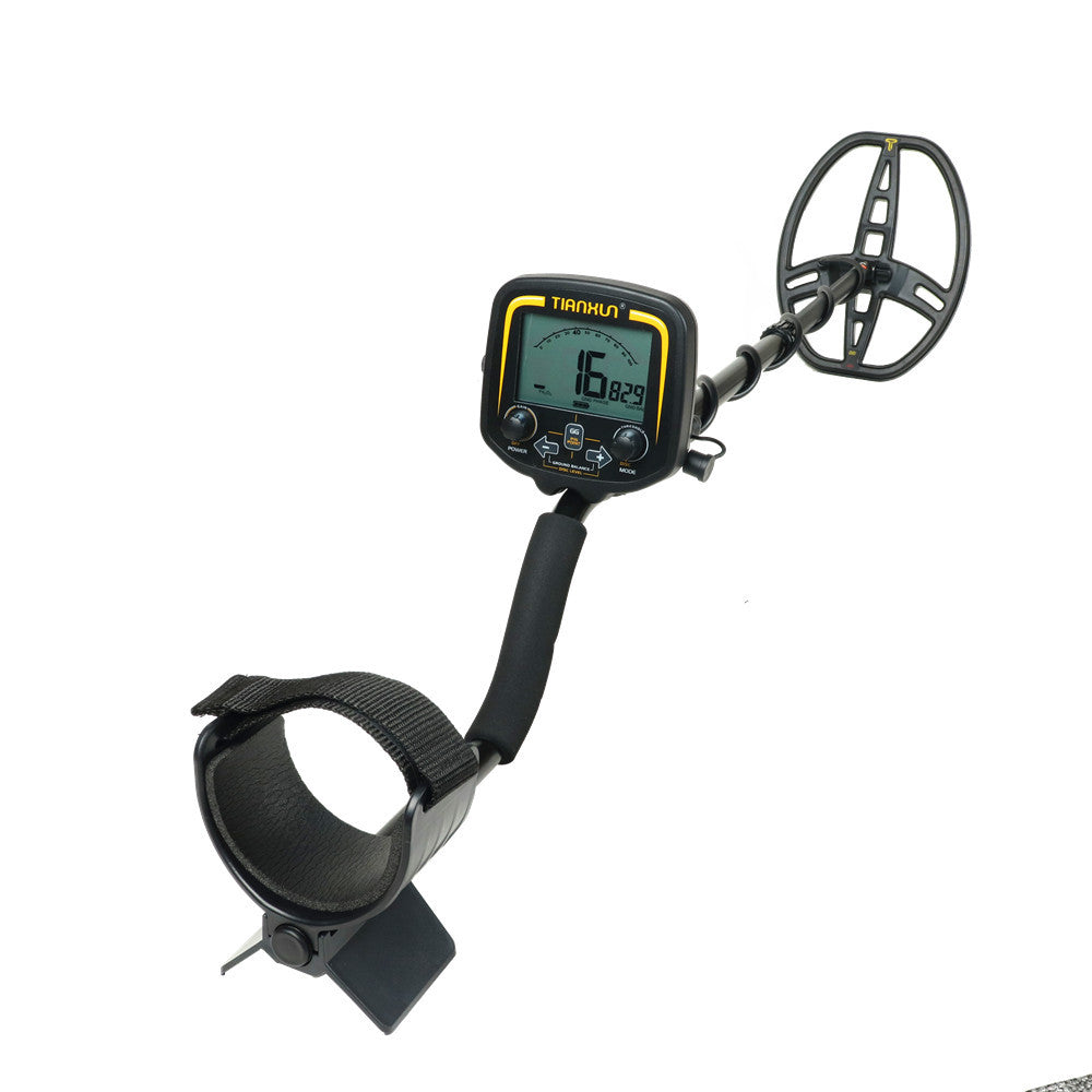 TX-850 professional metal detector with high sensitivity and waterproof dual D-type search coil can detect depths of 3 meters