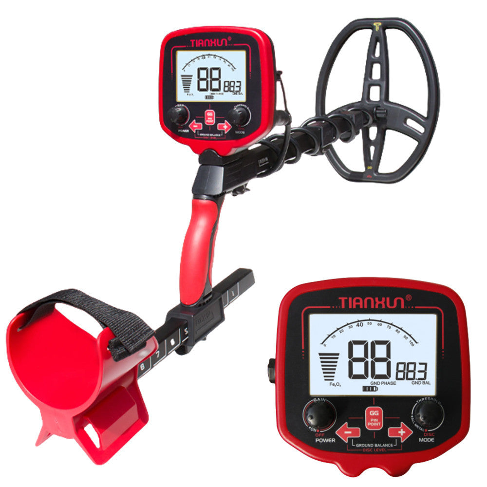 Metal Detector for Adults TX-850L Underground Gold Detector Outdoor Gold Exploration