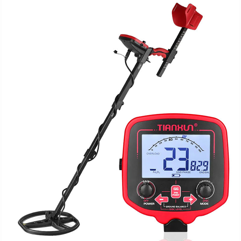 Metal Detector for Adults TX-850L Underground Gold Detector Outdoor Gold Exploration