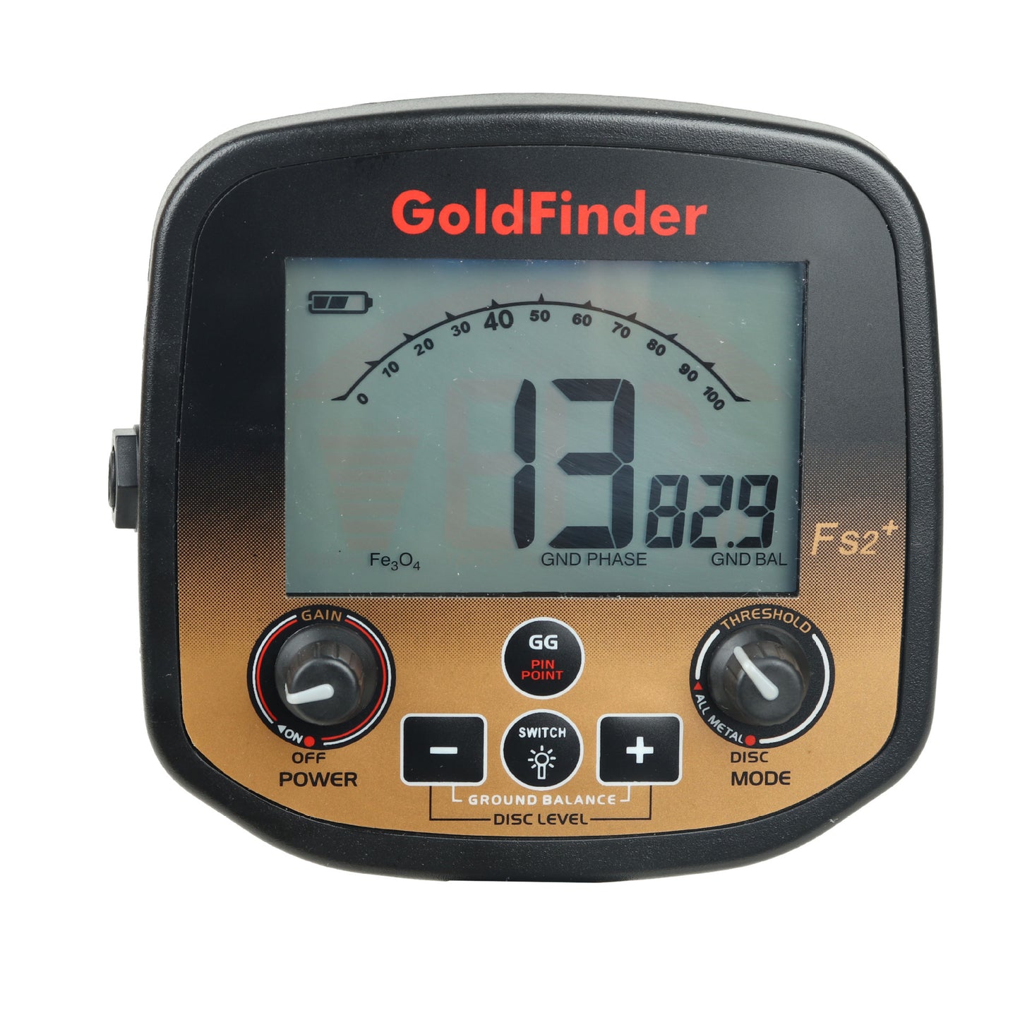 Metal Detector for Adults Gold Finder FS2 Underground Metal Detector LCD Display Gold Beetle High Precision Treasure Hunter