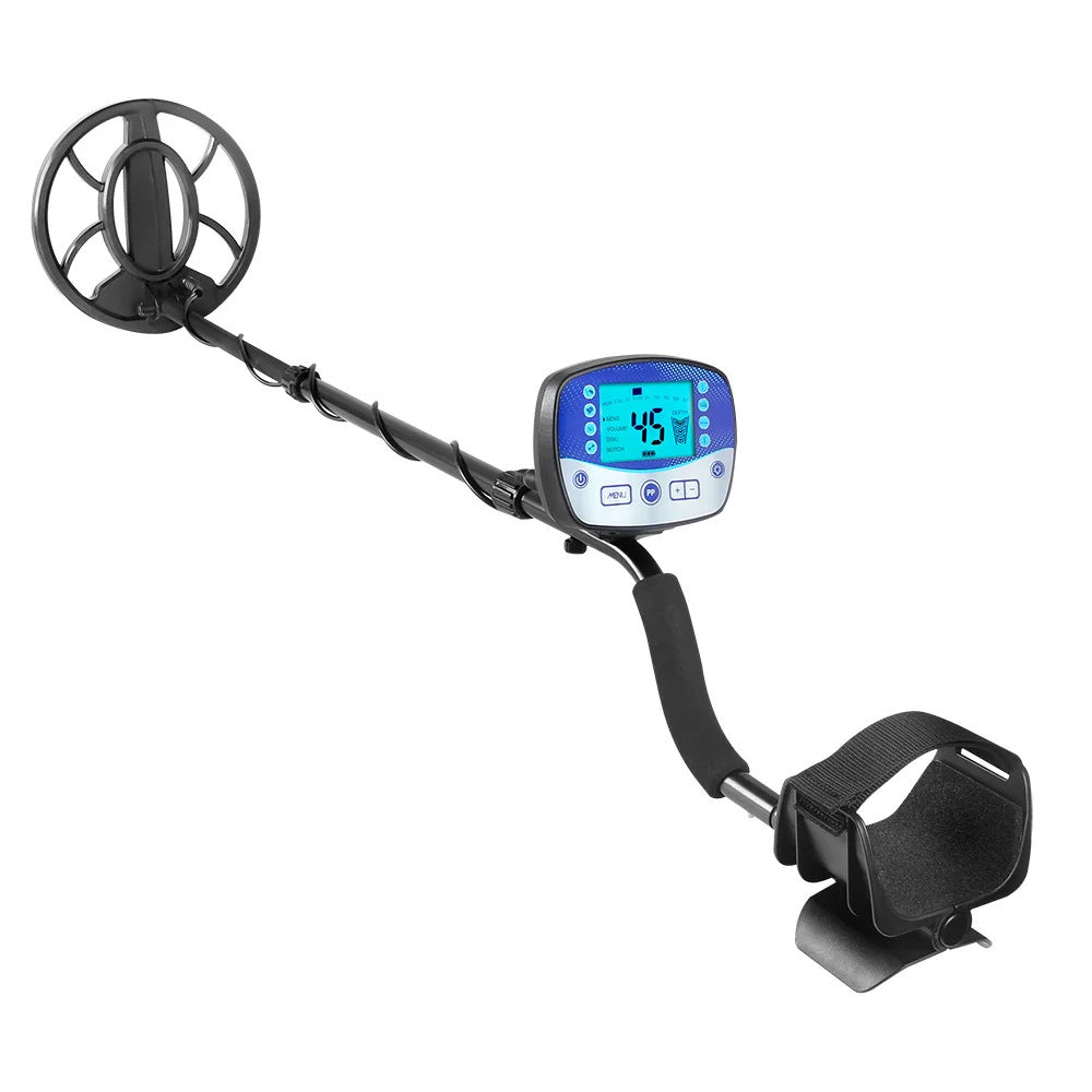 T11 metal detector LCD display one click iron beach outdoor historical treasure hunting device