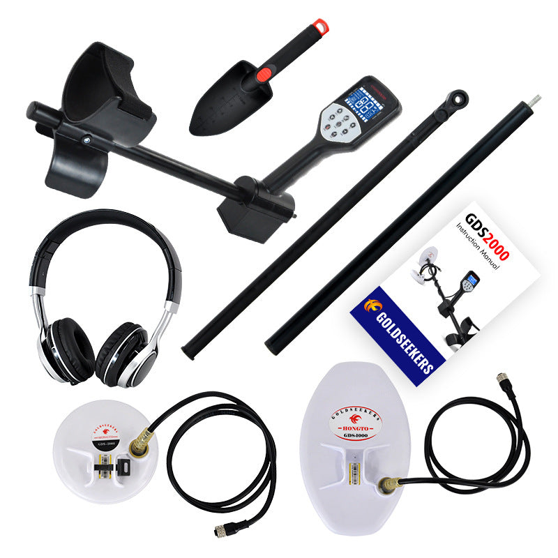 GDS2000 metal detector high-precision underground depth 5m all-round gold silver ultrasonic positioning detection