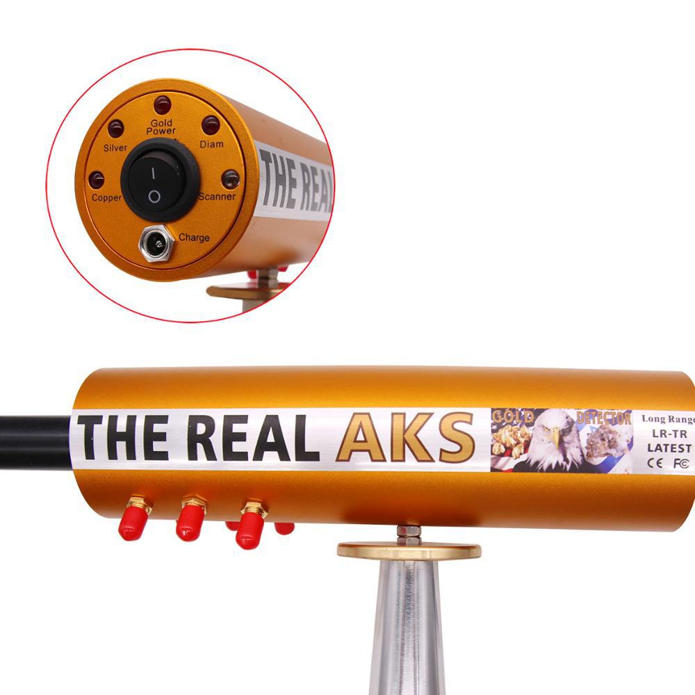 AKS Large Range Scanning Gold Detector 6-Antenna Remote Metal Detector
