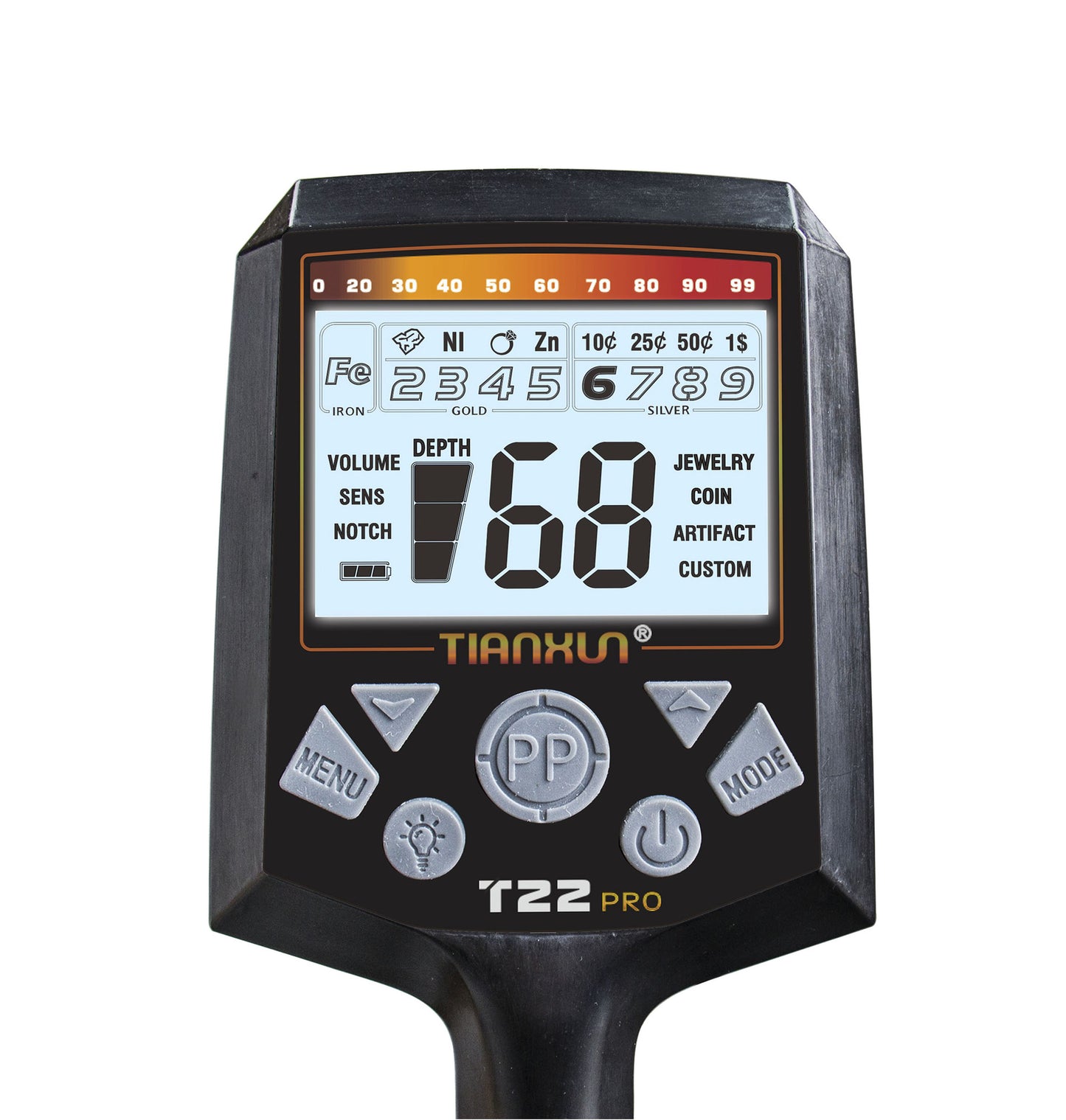 Professional metal detector T22 Industrial metal detector High performance long-distance underground metal detector