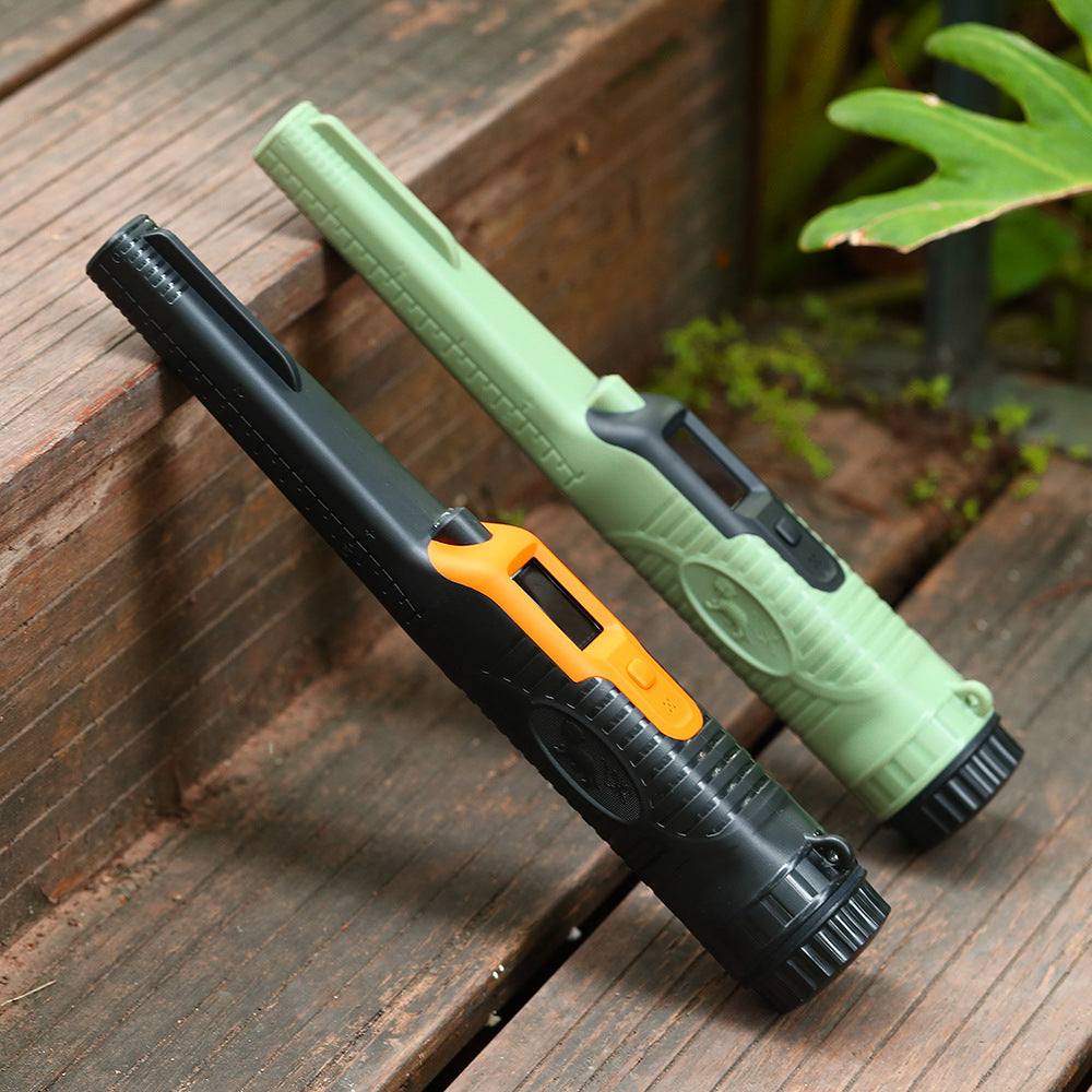 High sensitivity handheld metal detector HS-12 positioning rod underground treasure hunting metal detector small and portable