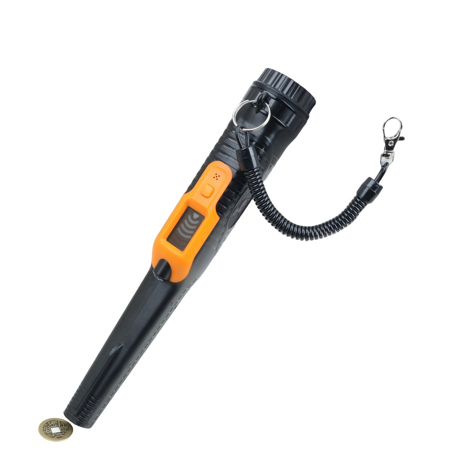 High sensitivity handheld metal detector HS-12 positioning rod underground treasure hunting metal detector small and portable