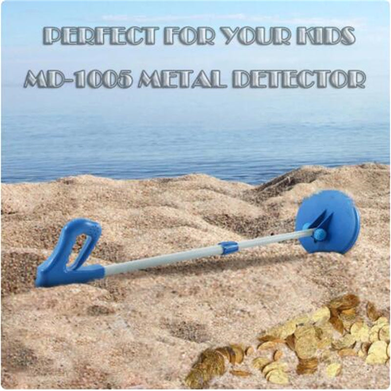 MD-1005 Portable Underground Metal Detector Best Children Gift in Garden Treasure Hunting