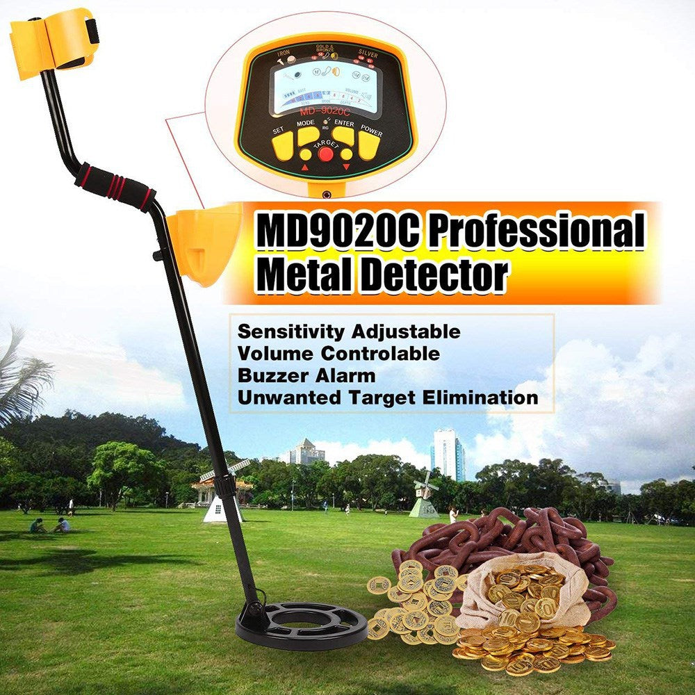 MD-9020C Metal Detector Gold Digger Treasure Hunter