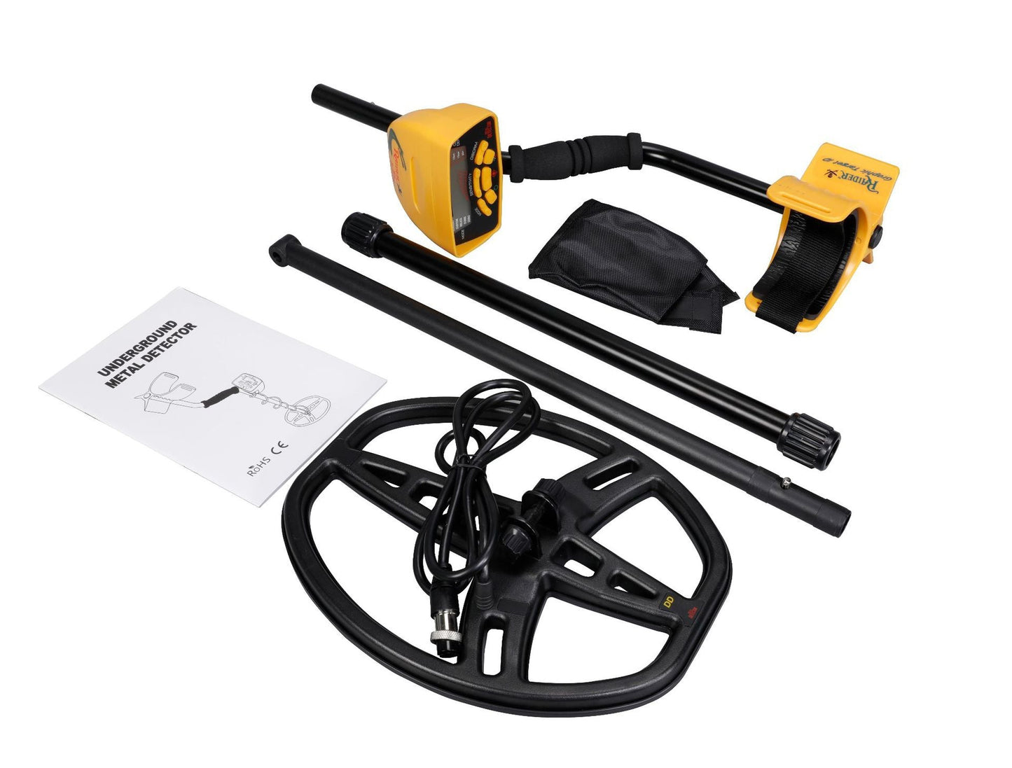MD-6350 Underground Metal Detector Gold Digger Treasure Hunter