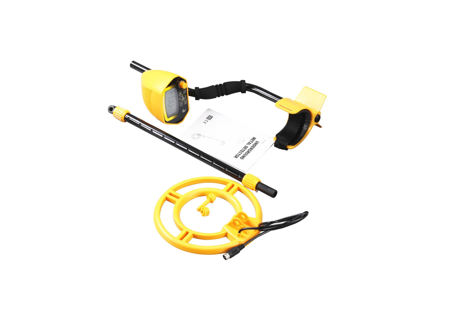 MD3030 Underground Metal Detector Treasure Hunter LCD Display Adjustable Gold Finder Digger