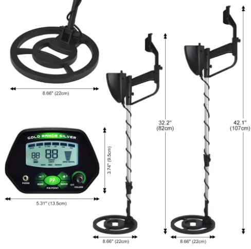 Professional New MD-4090 High Accuracy Gold Metal Detector Waterproof LCD Display