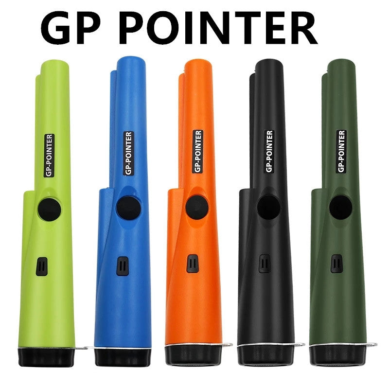 High Sensitivity Handheld Metal Detector Positioning Rod GP Point Waterproof 360 Side Scan