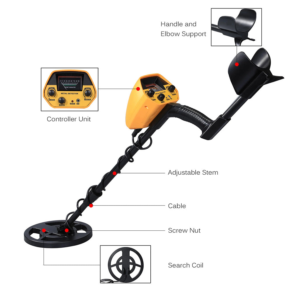GTX5030 Metal Detector Detection Instrument Underground Metal Detector Metal Finder Gold Detector
