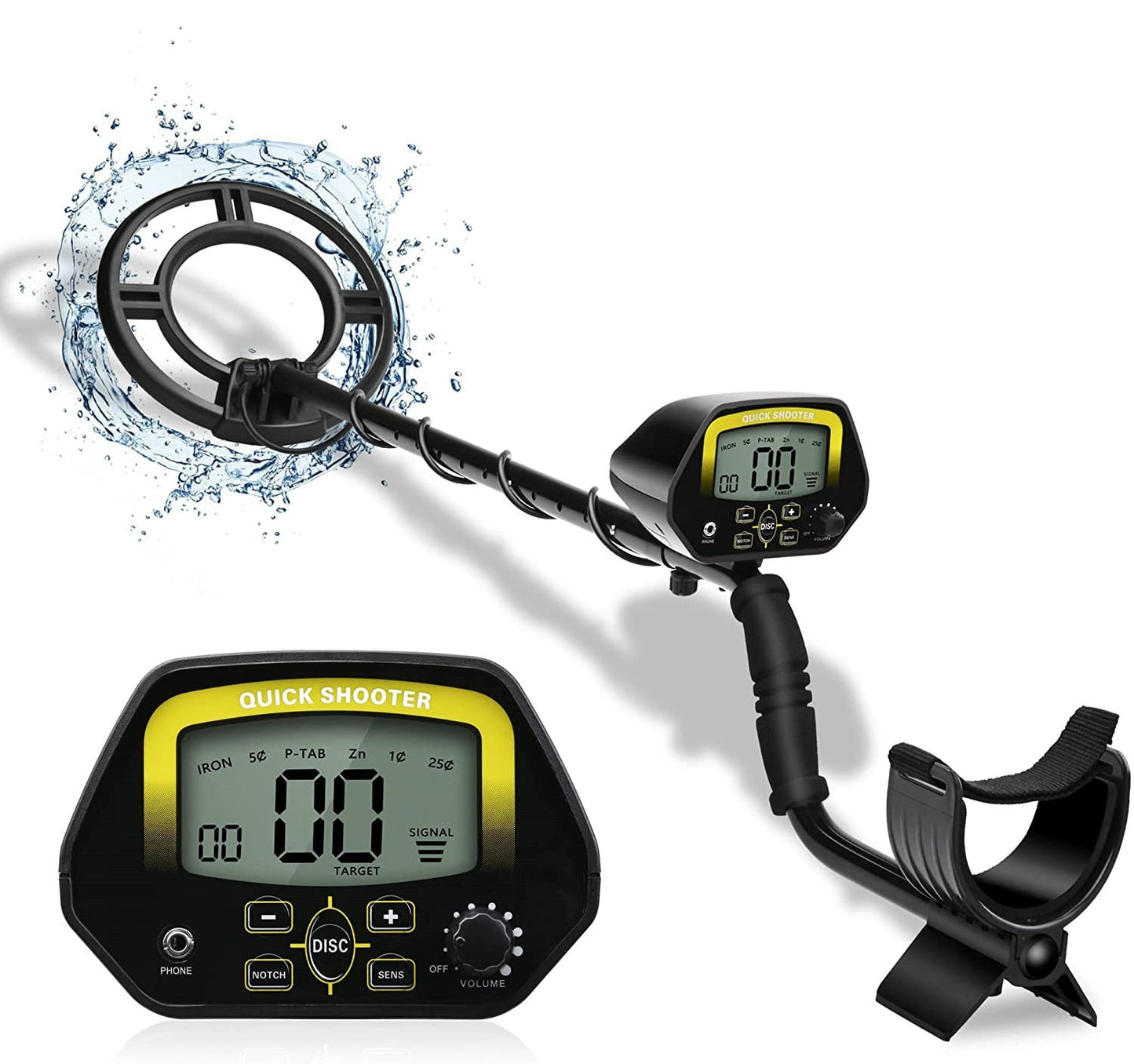 MD-3030 Portable Underground Metal Detector MD3030 Quick Shooter Gold Detector
