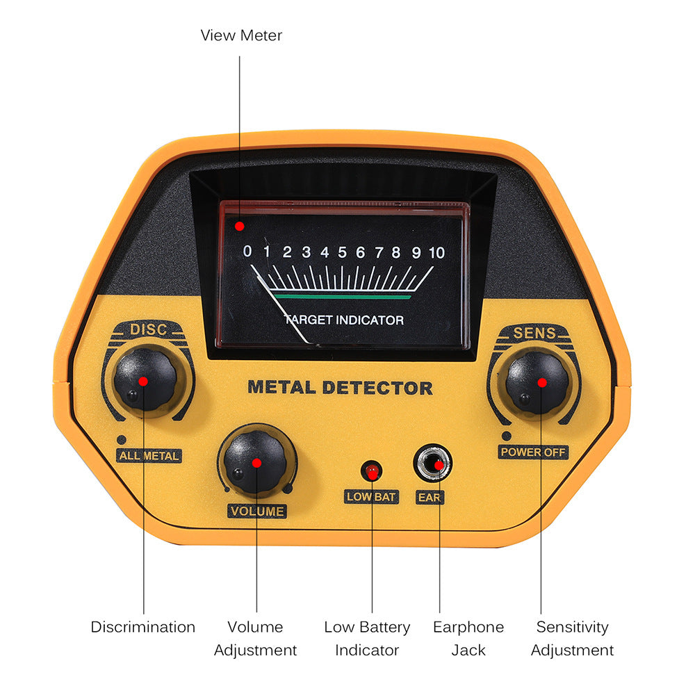 GTX5030 Metal Detector Detection Instrument Underground Metal Detector Metal Finder Gold Detector