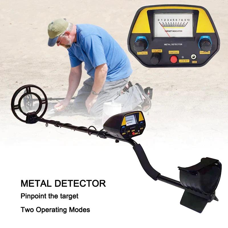 Metal Detector MD-3031 Metal Finder Inductor Gold Treasure Hunter Seeker 1.8m Depth