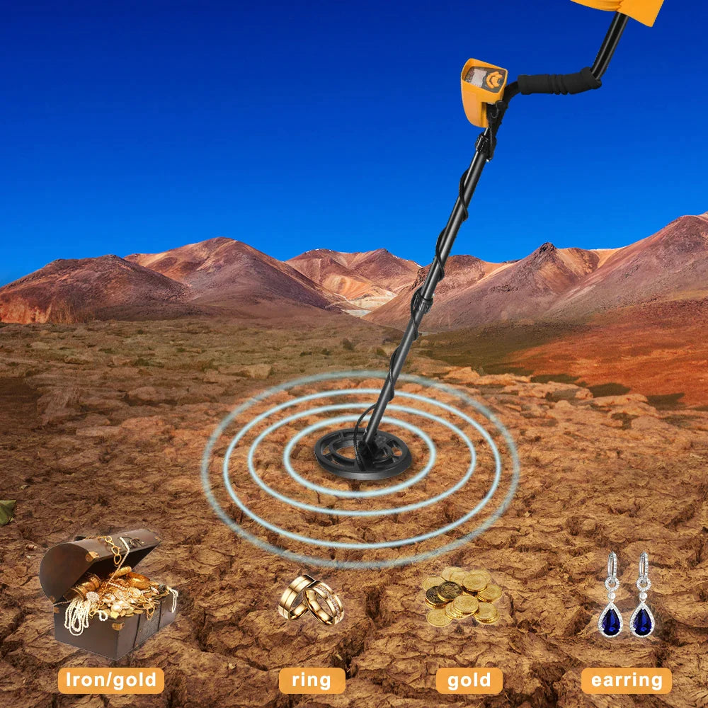 Professional Metal Detector High Performance Underground Metal Detector MD6250