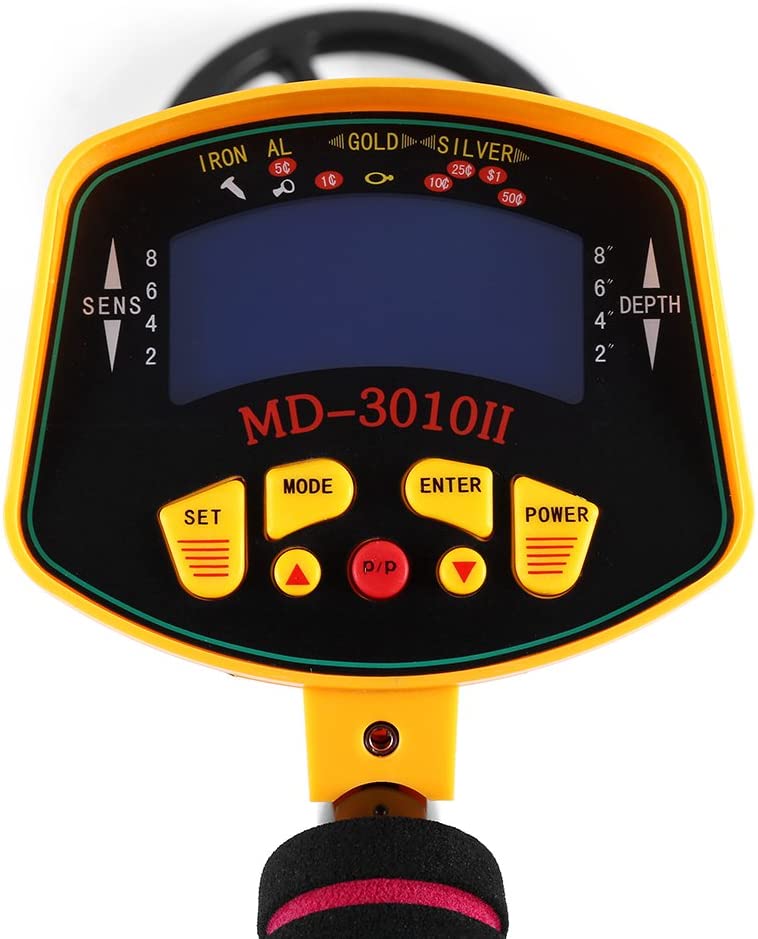 Metal Detector Underground Gold Finder All Scanner Search Digger Kit Md3010ii Tester Machine Metaldetector Depth 1.5M