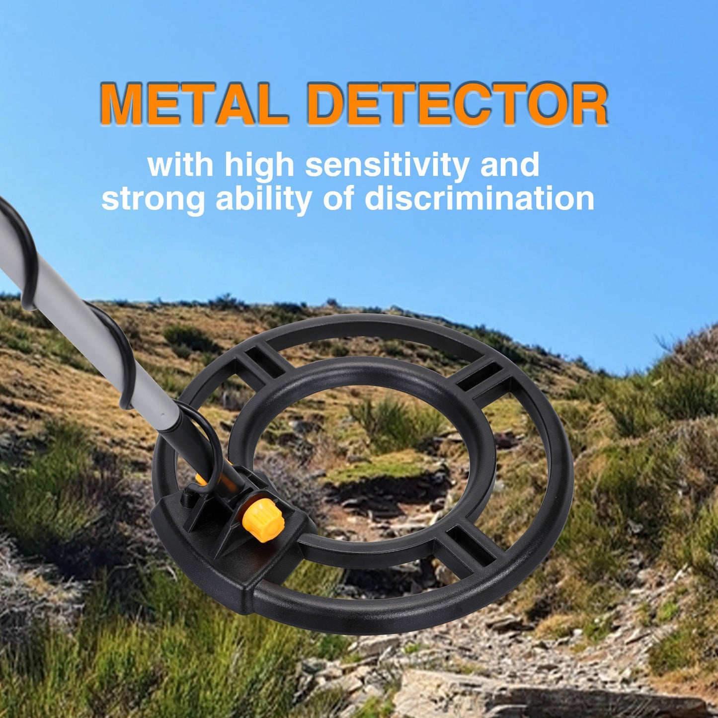 MD4060 Underground Metal Detector LCD Display Detector