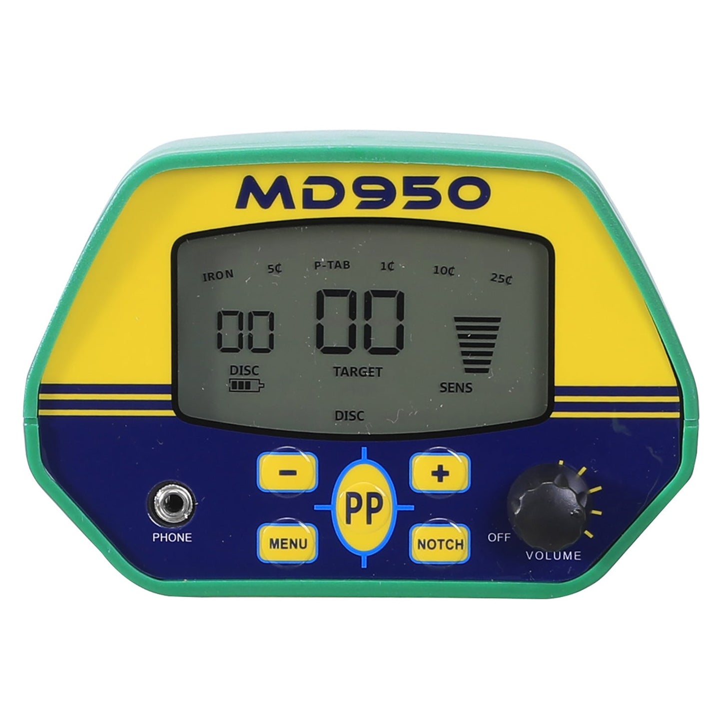 MD950 Metal Detector High Precision Positioning LED Backlight Metal Detector Treasure Hunter