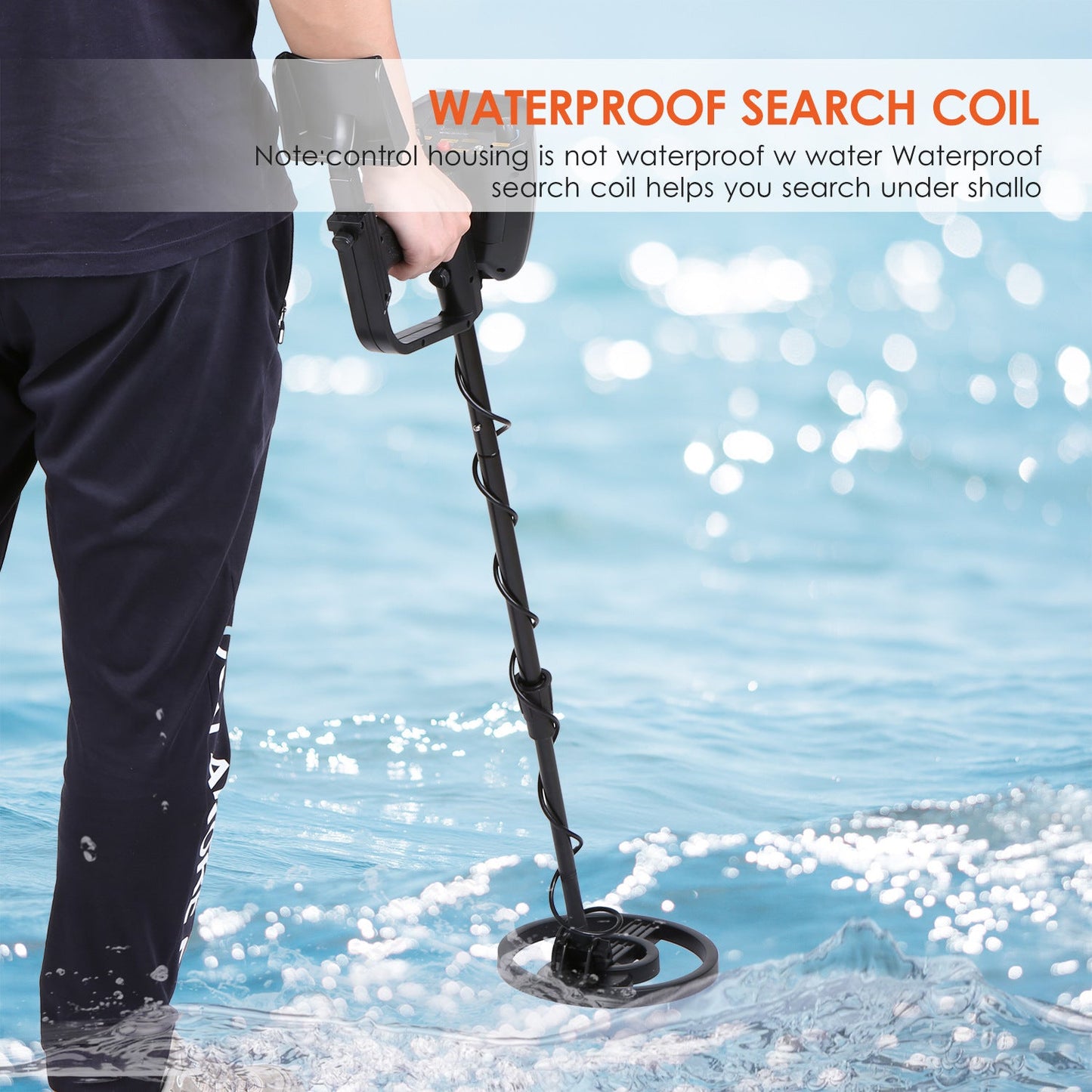 Waterproof Underground Gold Metal Detector Finder TX-910 MD910 Treasure Detecting Pinpointer
