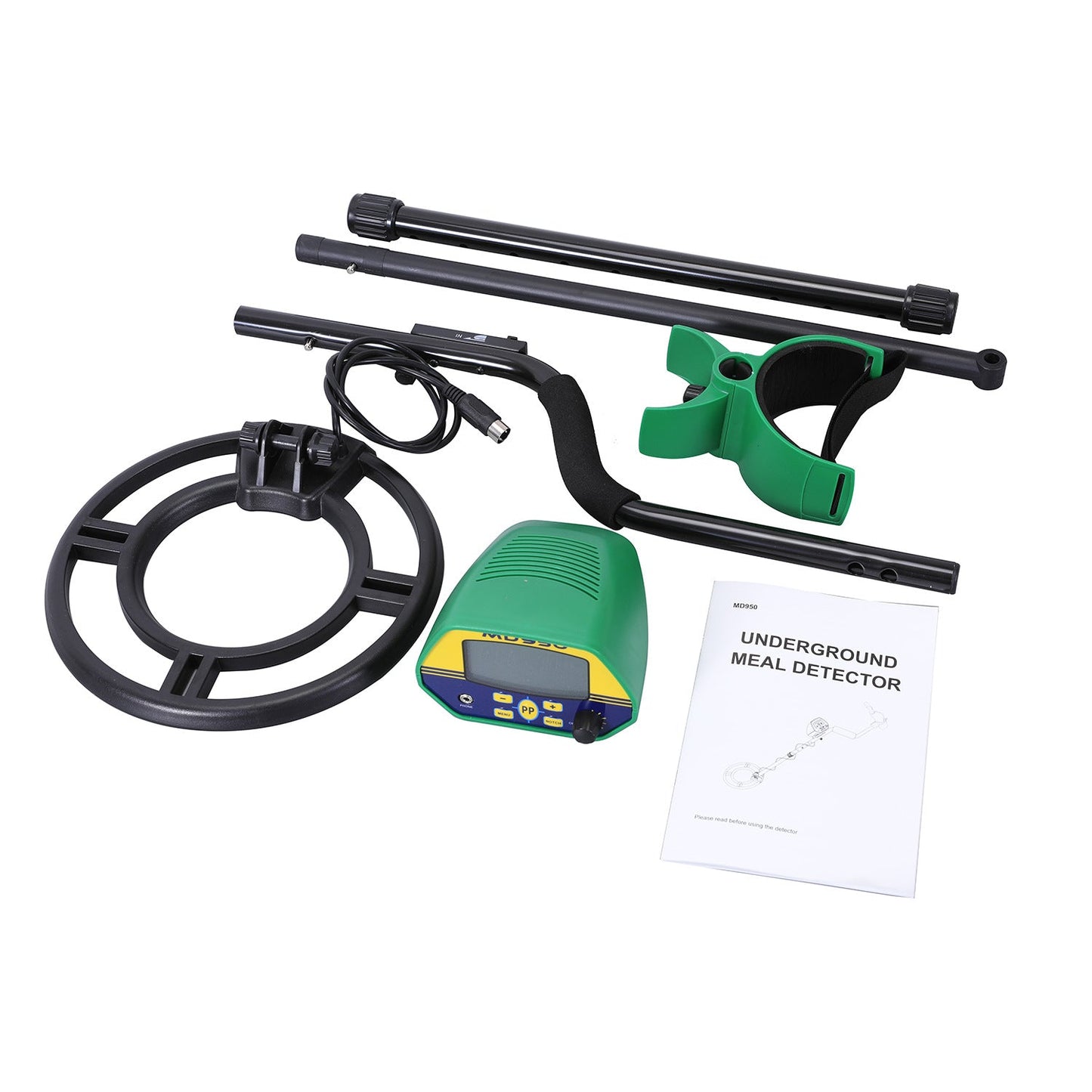 MD950 Metal Detector High Precision Positioning LED Backlight Metal Detector Treasure Hunter