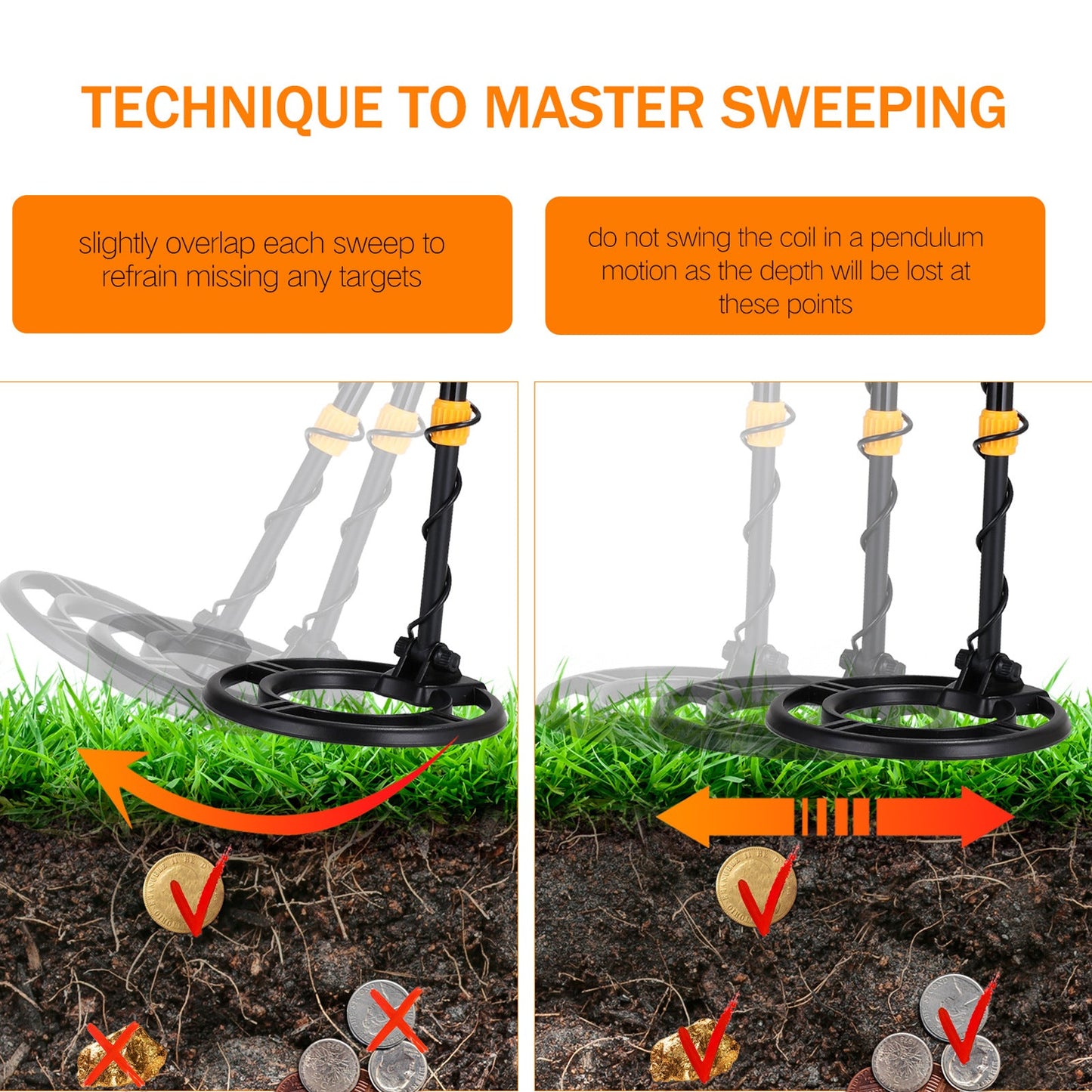 MD930 Professional Underground Metal Detector