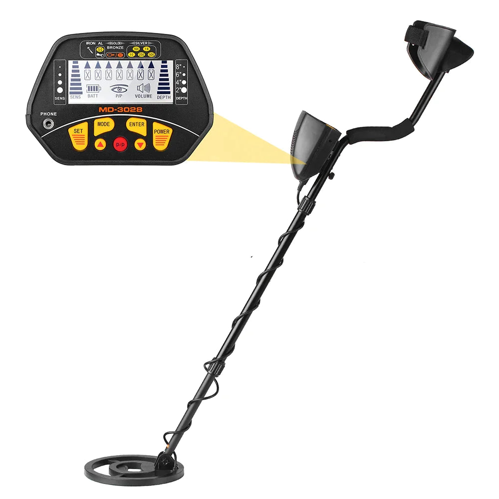MD-3028 Metal Detector Underground Gold Detector Treasure Hunter Seeker
