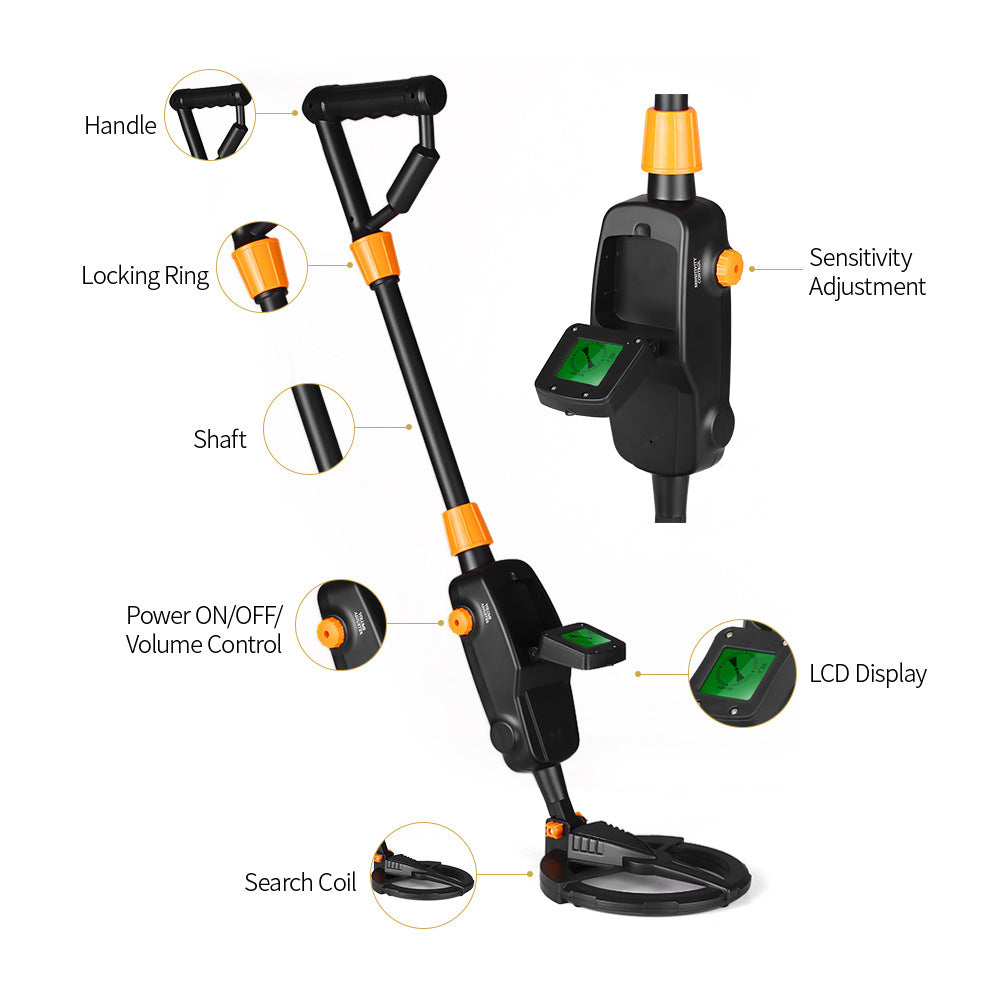 MD1008A Metal Detector for Kids
