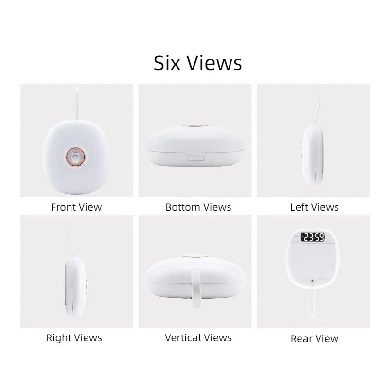 New Strong Vibration Alarm Clock for Students to Wake Up with Creative Cute Pet Mute Deaf LED Digital Clock